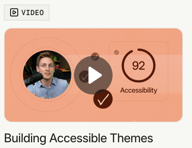 Shopify theme accessibility guide cover illustrating WCAG best practices