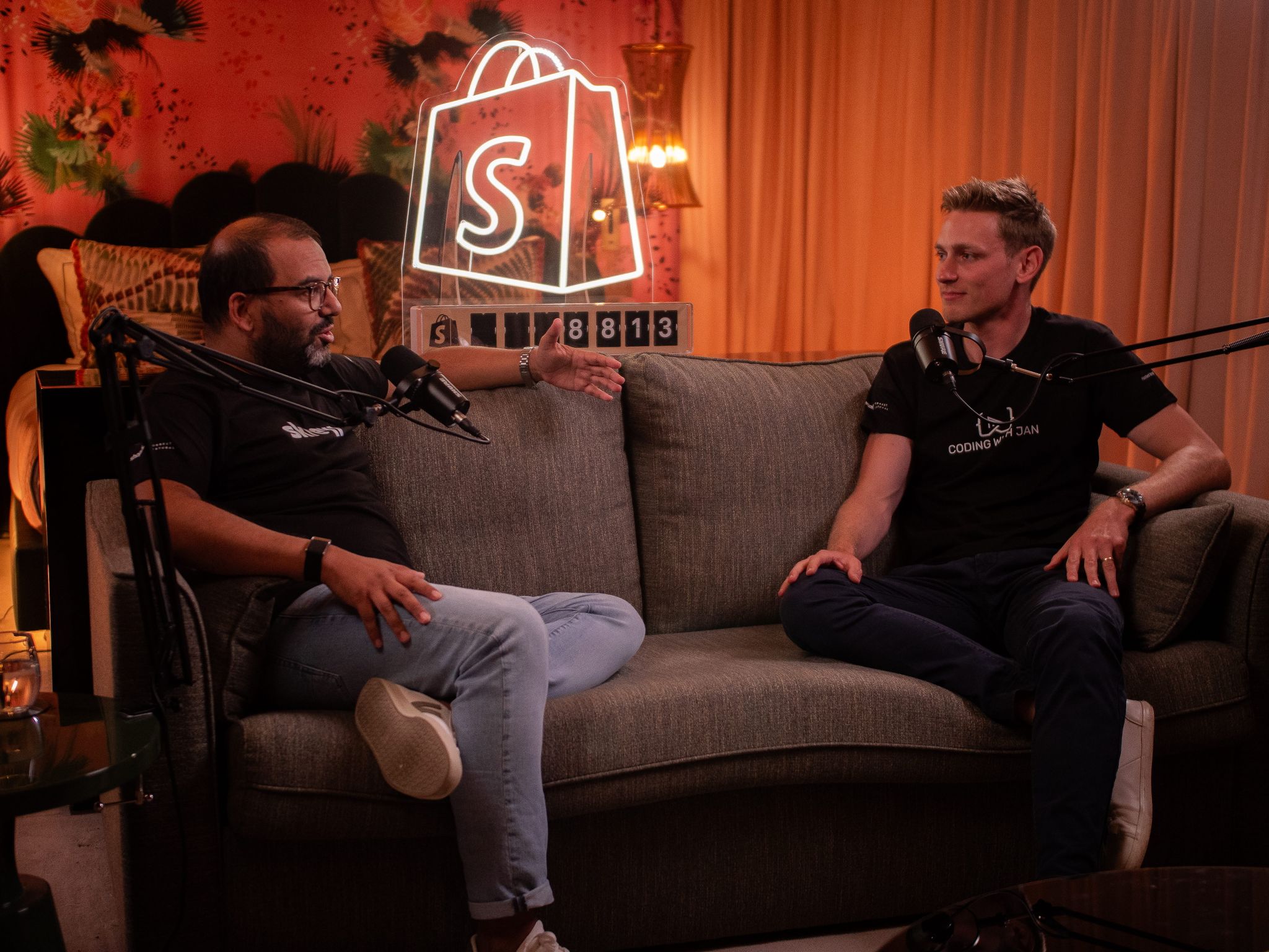 Helder from Skrey agency at a Shopify event in Portugal